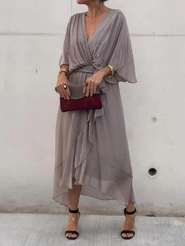 Ulani | Vestido Flowy con Escote en V