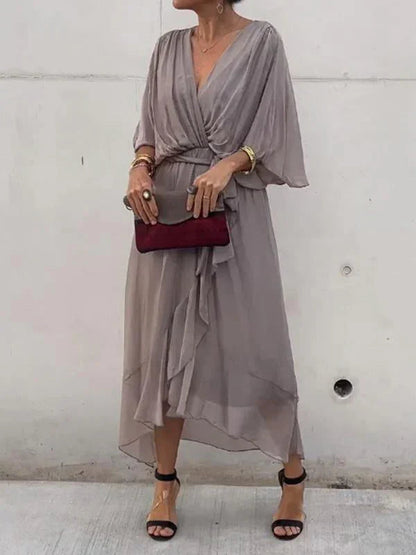 Ulani | Vestido Flowy con Escote en V