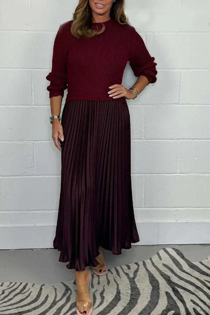 Charlotte™ - Elegante Vestido-Suéter 2 en 1