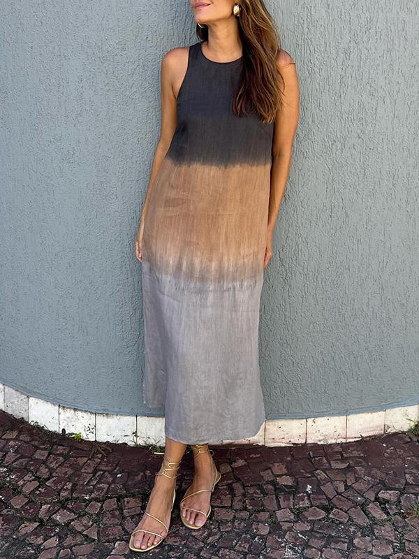 Lysette - Vestido Maxi Estampado Elegante