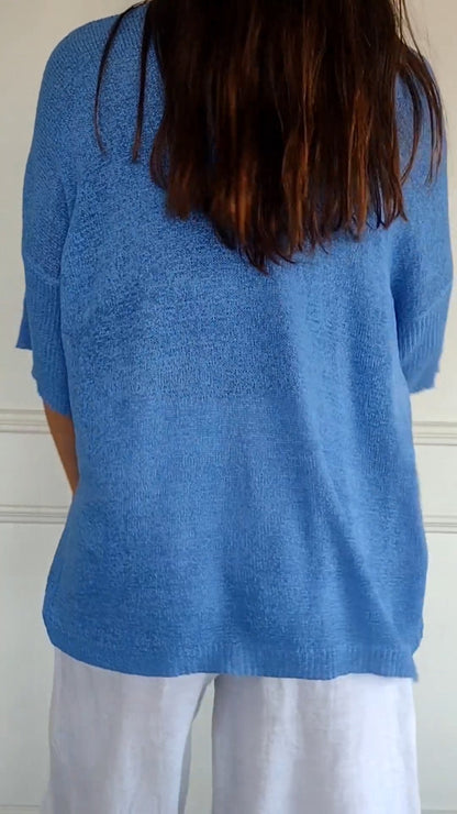 Top Primaveral con Escote en V