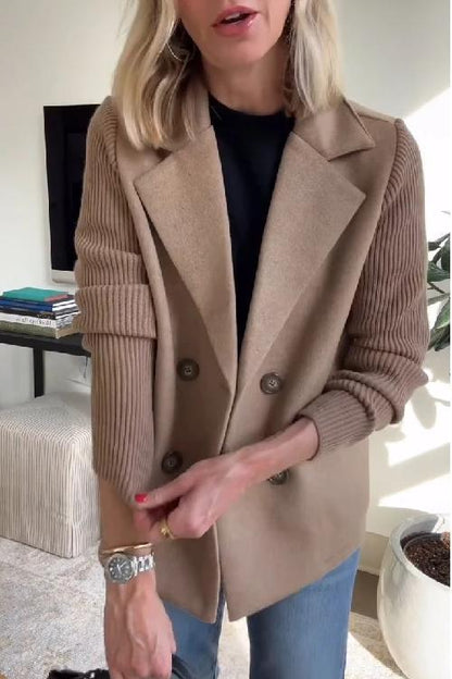Lenora™ - Blazer de Manga de Punto Chic Premium