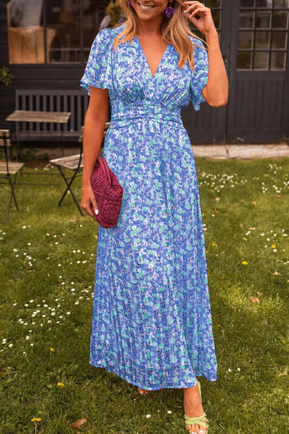 Vestido Maxi Elegante Alora con Escote en V
