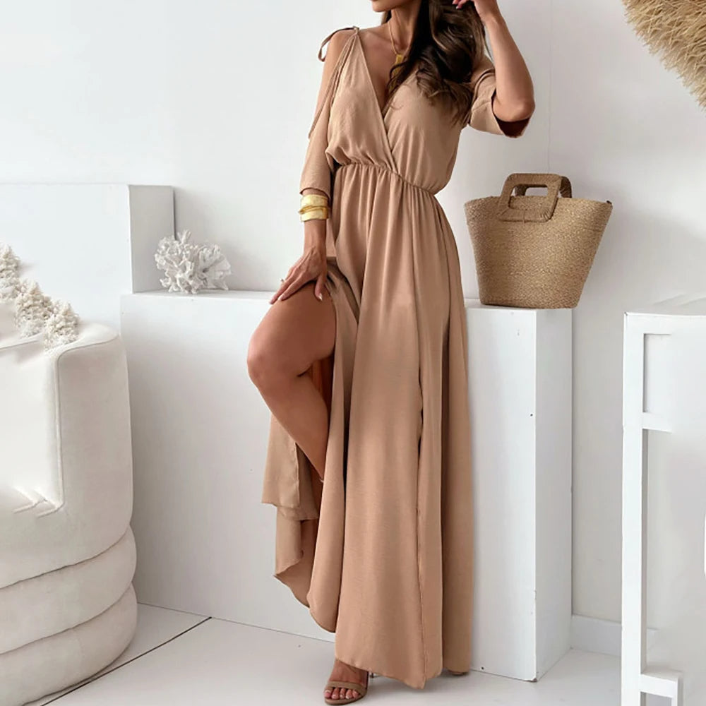 Sienna | Vestido Elegante con Abertura Lateral