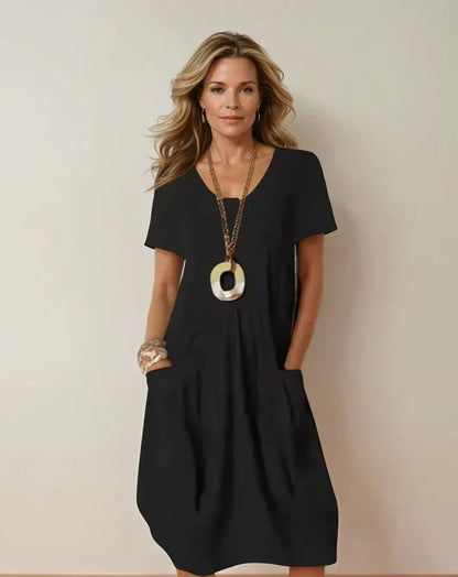 Kwani | Vestido Casual Fluido Simple