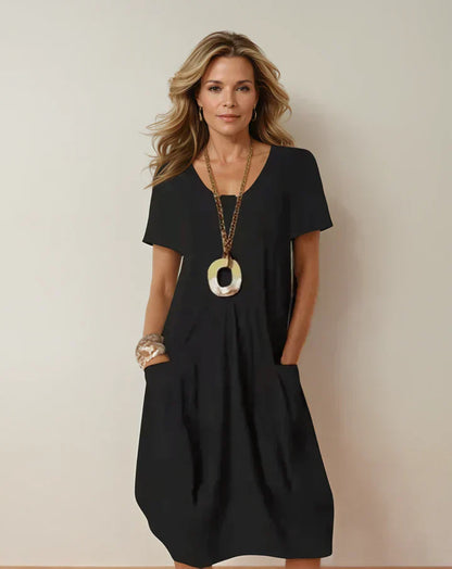 Kwani | Vestido Casual Fluido Simple