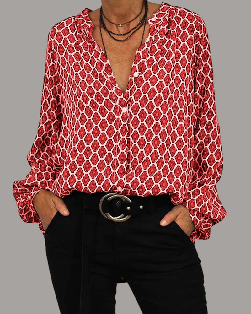 BLUSA GEOMÉTRICA EDWINA