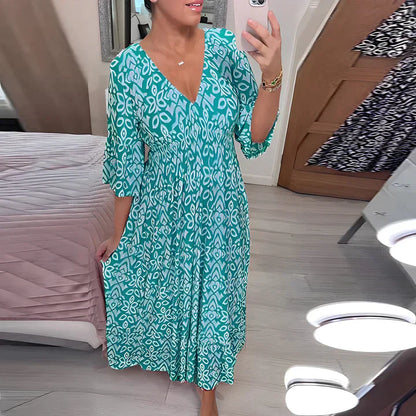 Frieda | Vestido de Verano Ligero con Escote en V