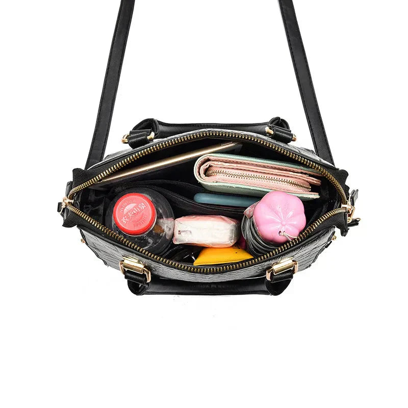 Belen | Bolsa de Cuero de Cocodrilo de Lujo