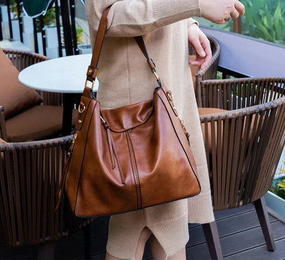 Bolso Hobo de Cuero