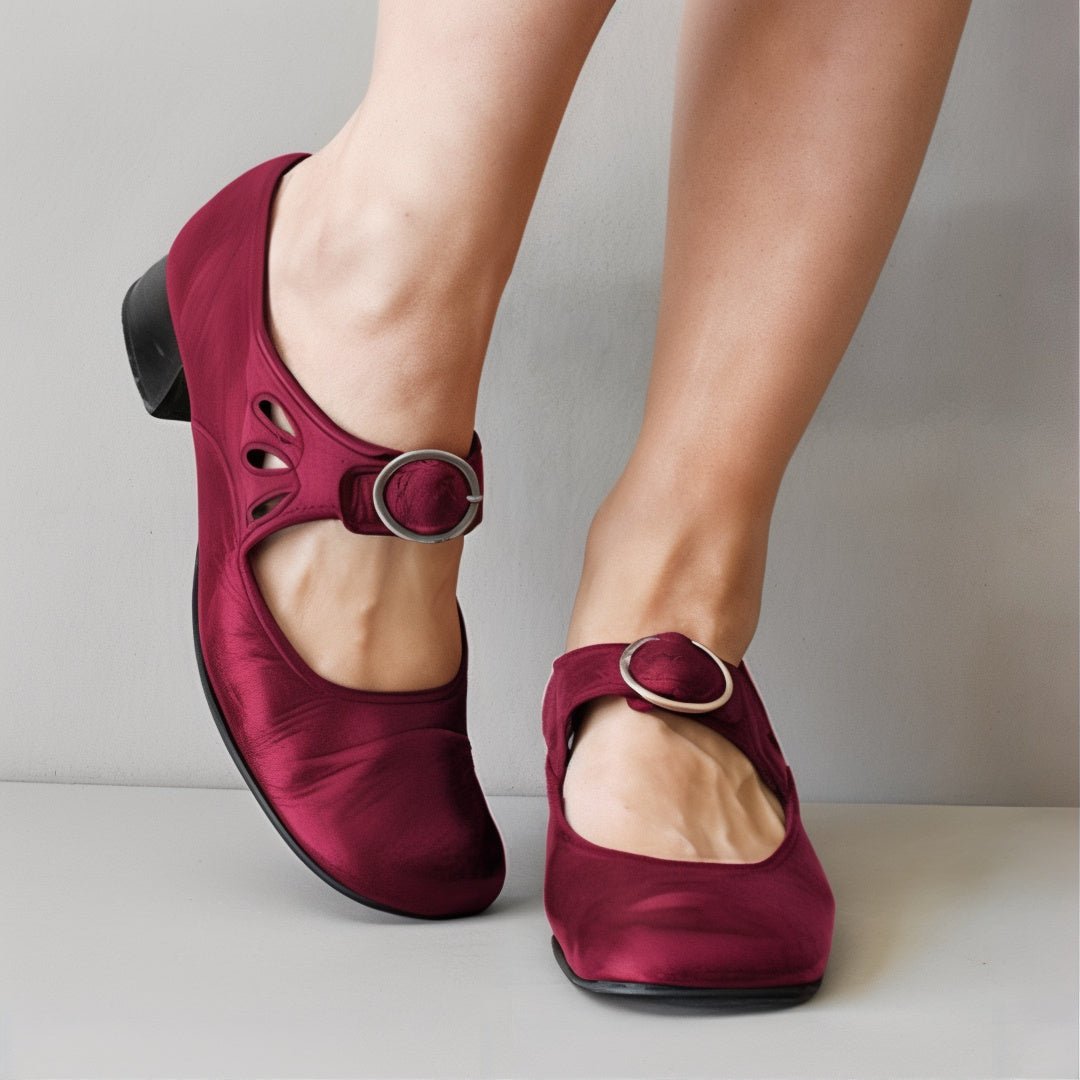 Lizzy - Sandalias de lujo de cuero