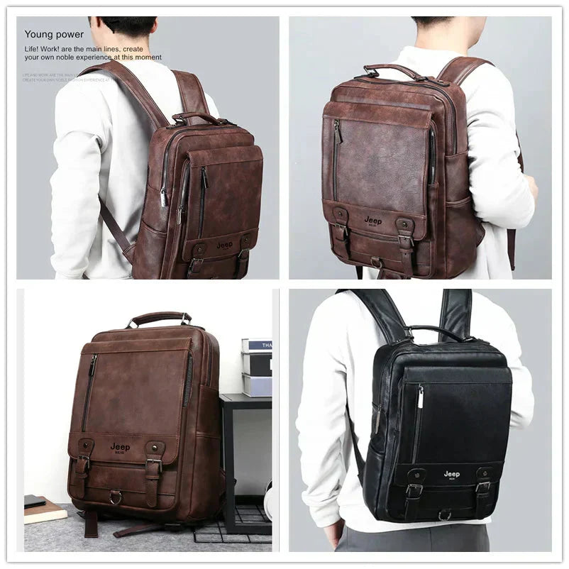 Mochila de Cuero Londres