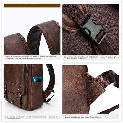 Mochila de Cuero Londres
