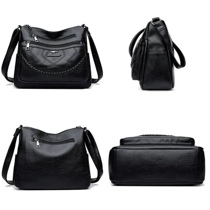 Azalea | Bolso de diseñador de cuero PU suave de lujo