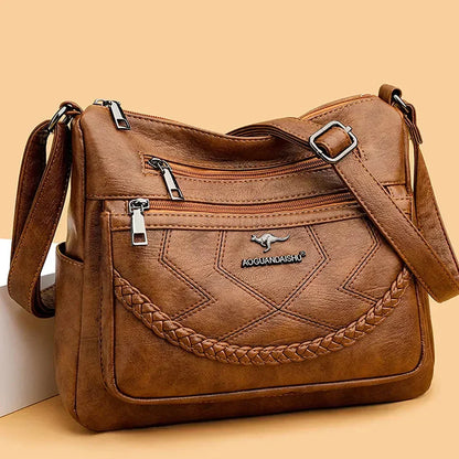 Azalea | Bolso de diseñador de cuero PU suave de lujo