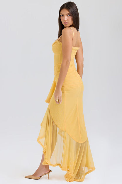 LYDIA – VESTIDO DE VOLANTES VINTAGE GLAM