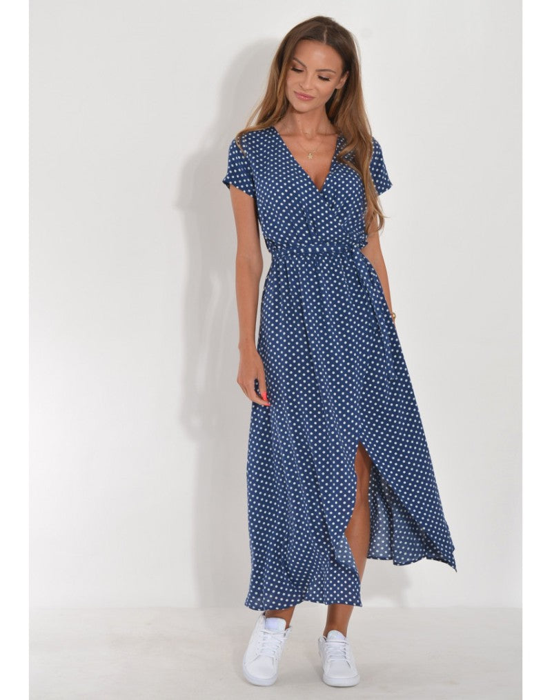 Yasmine | Vestido V-Cuello Elegante