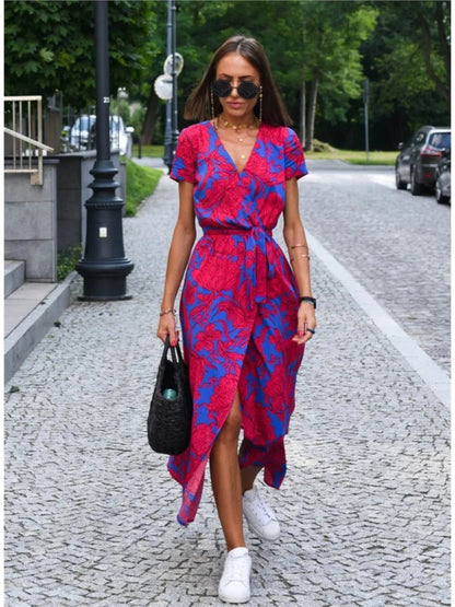 Clove – Vestido Largo Estampado