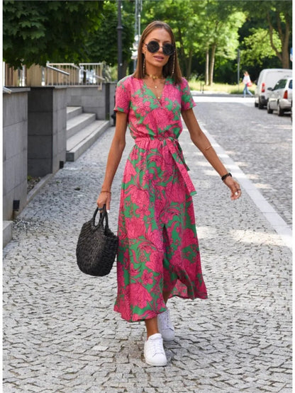 Clove – Vestido Largo Estampado
