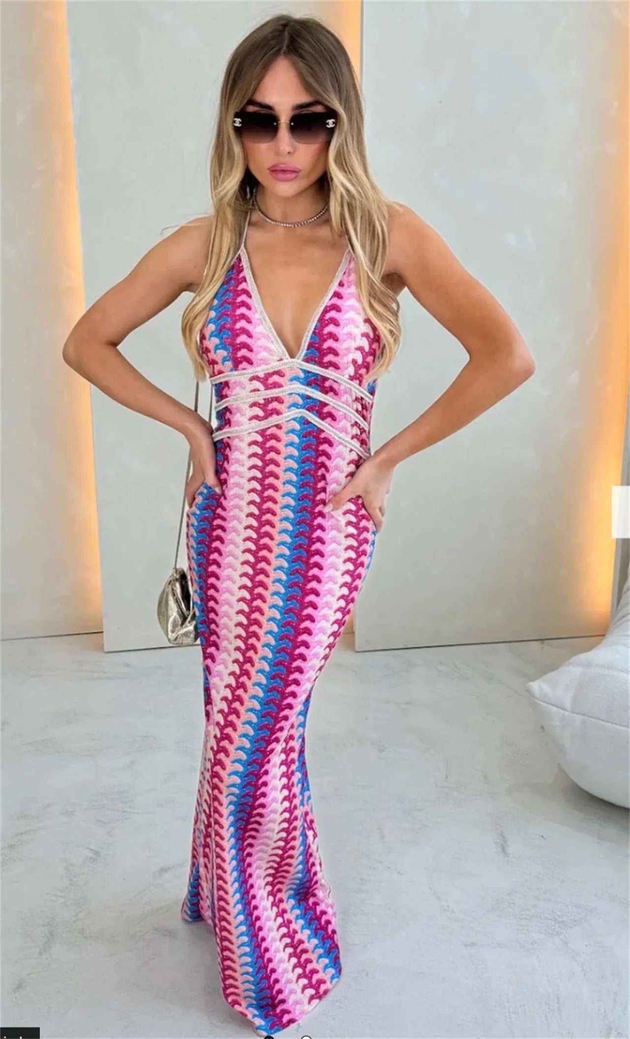 ARLETTE – VESTIDO TUNIC DE CROCHET BOHO PARA PLAYA