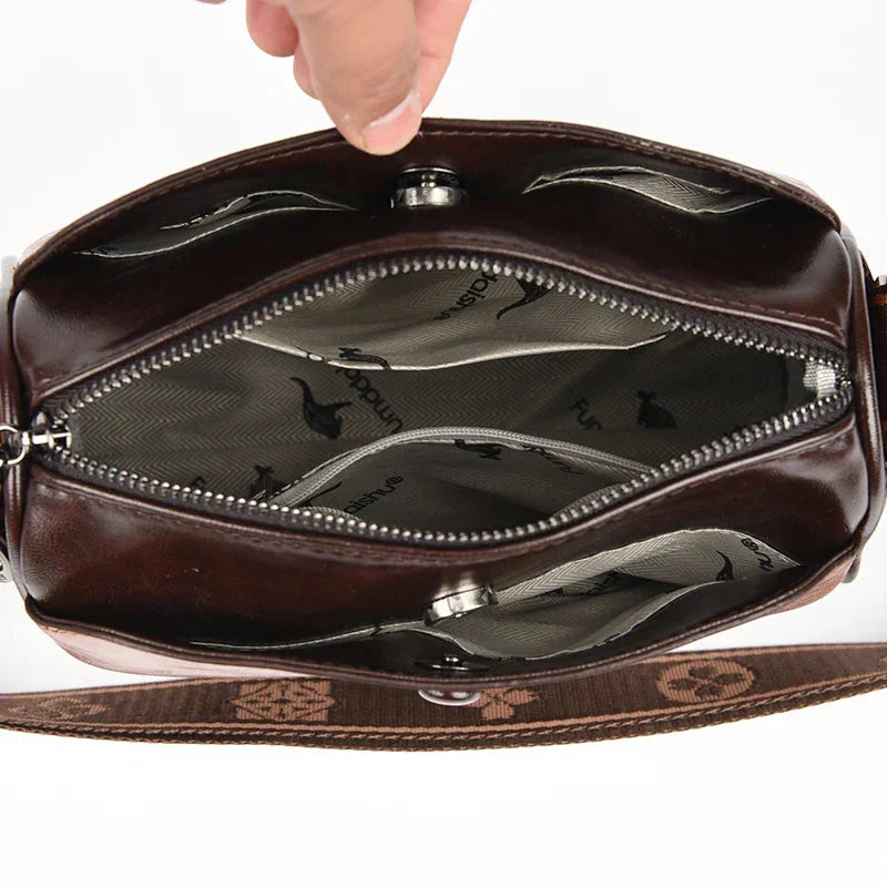 Bolso de Cuero Majestuoso