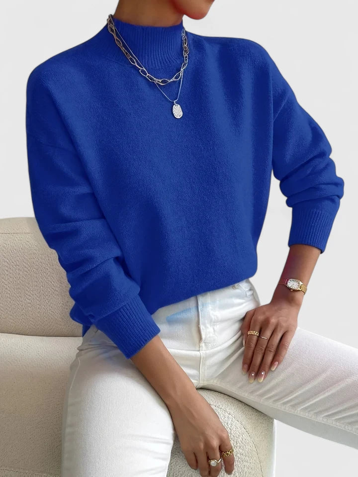 Marcha | Suéter Elegante de Cuello Alto