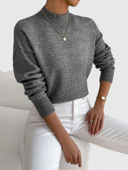 Marcha | Suéter Elegante de Cuello Alto