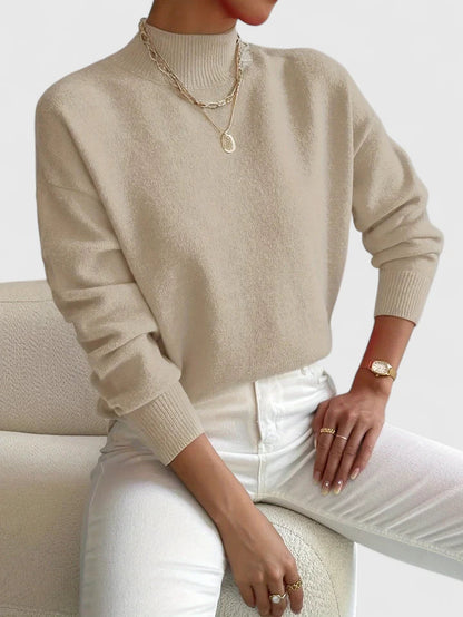 Marcha | Suéter Elegante de Cuello Alto