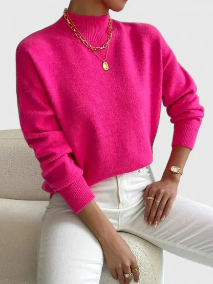 Marcha | Suéter Elegante de Cuello Alto