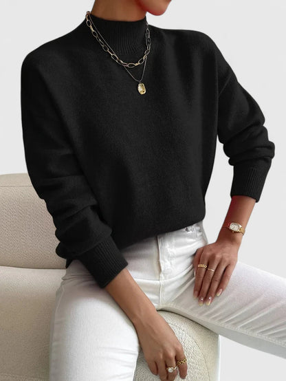 Marcha | Suéter Elegante de Cuello Alto