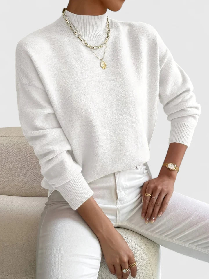 Marcha | Suéter Elegante de Cuello Alto