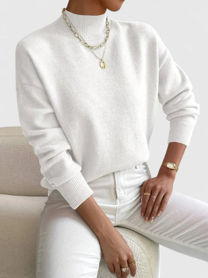 Marcha | Suéter Elegante de Cuello Alto