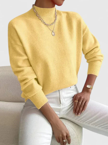 Marcha | Suéter Elegante de Cuello Alto