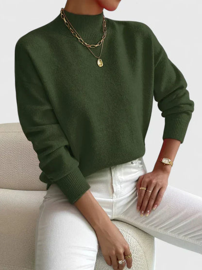 Marcha | Suéter Elegante de Cuello Alto