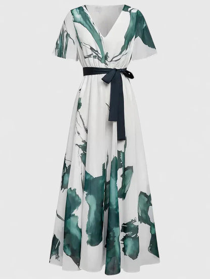 CHEYENNE – VESTIDO MAXI ENVOLVENTE ELEGANTE