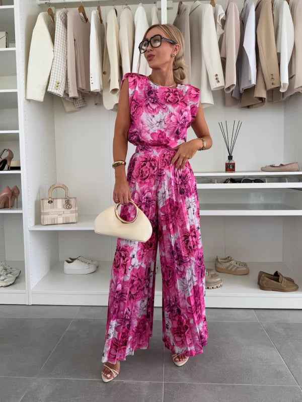 Marian - Conjunto Plisado Elegante