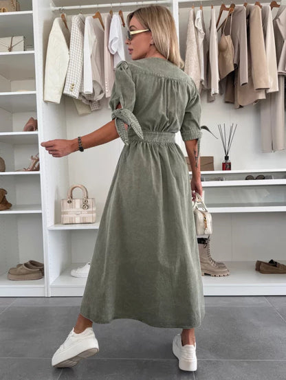 Marit | Vestido de Denim Radiante