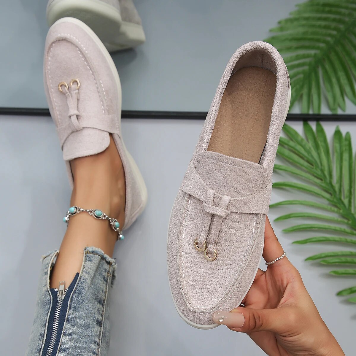 Amelie - Mocasines cómodos para mujer