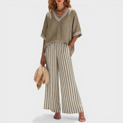 Ana™ | Conjunto Chic de Lino
