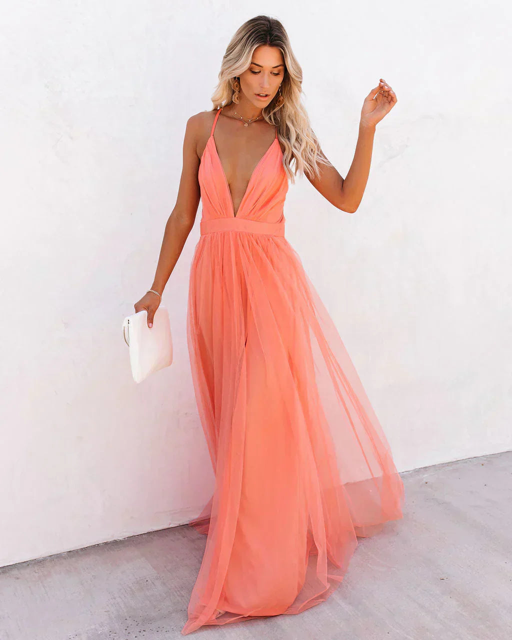 SERENA – VESTIDO MAXI CREPÚSCULO SUSURRANTE