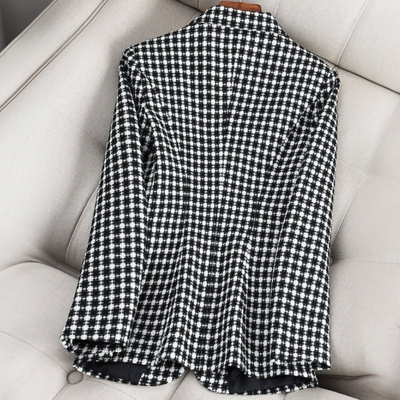 BLAZER CLÁSICO ANNEMIEKE A CUADROS