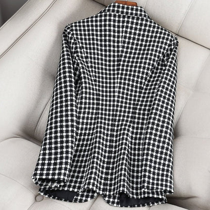 BLAZER CLÁSICO ANNEMIEKE A CUADROS
