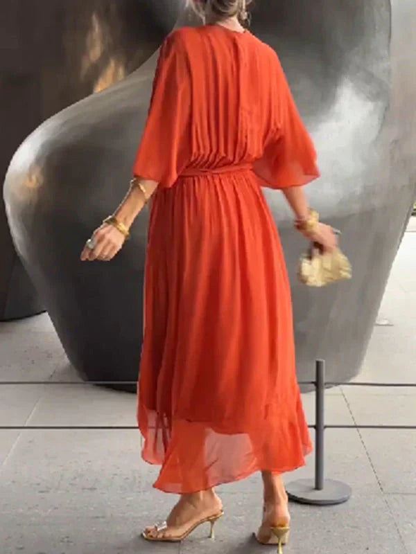 Ulani | Vestido Flowy con Escote en V