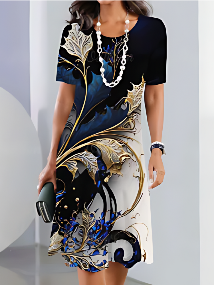 LiSA – VESTIDO A-LINE ELEGANTE