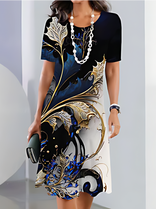LiSA – VESTIDO A-LINE ELEGANTE