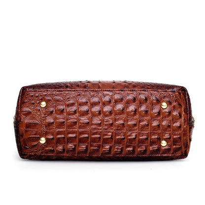 Alfrida | Bolso elegante con sofisticado grabado de cocodrilo