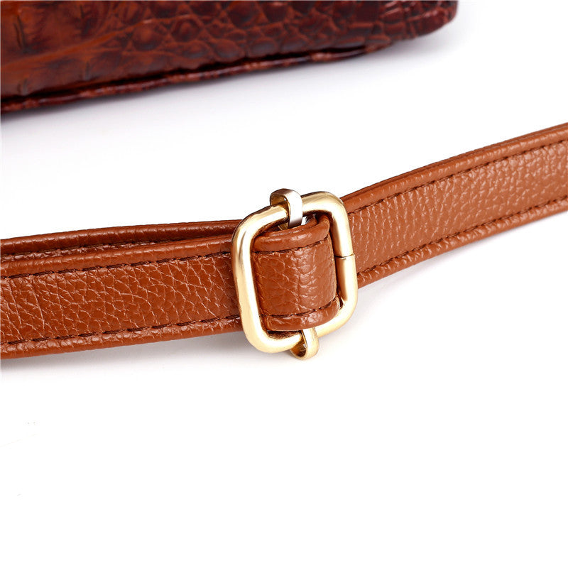 Oriana - Bolso de Cocodrilo con Gradiente Retro