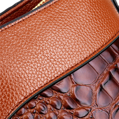 Alfrida | Bolso elegante con sofisticado grabado de cocodrilo