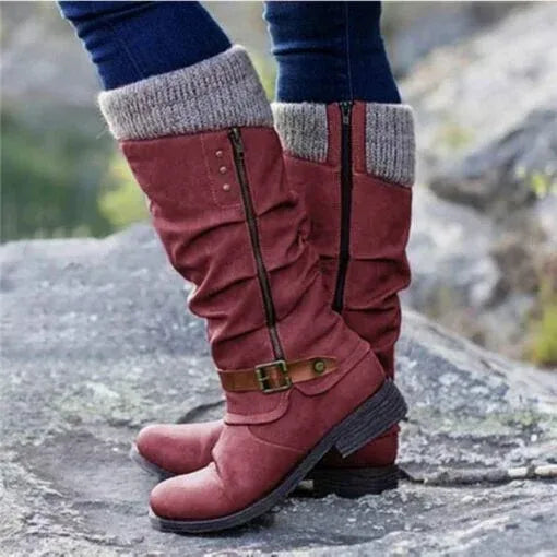 Botas de Cuero para Caminar Diariamente