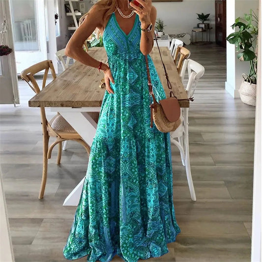 Kairi – Vestido Sin Mangas Boho